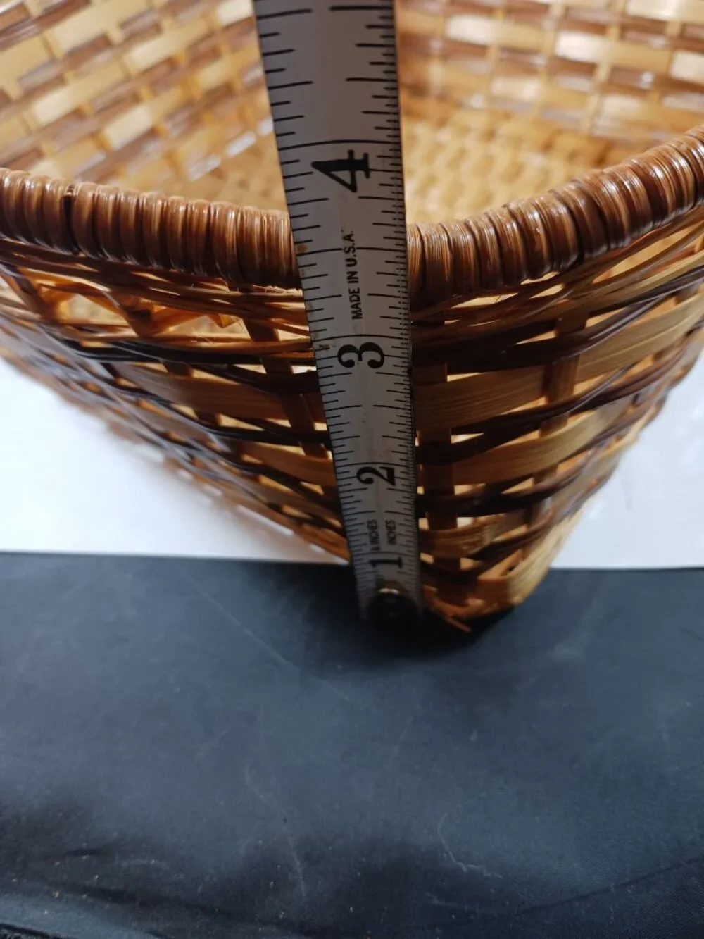 Vintage Wicker Unique Basket